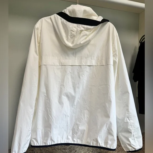 Guess White Jacket with Black Trim - Picture 2 of 12